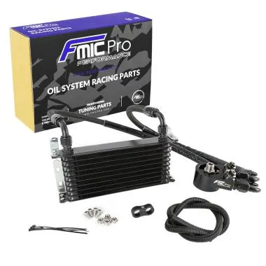 Kit radiator ulei motor cu termostat FMIC.Pro pentru Toyota GT86 / Subaru BRZ FA20 - FP-OKIT-135T