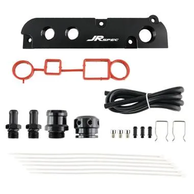 Adaptor aerisire capac chiulasa JRspec 12mm pentru VW Audi Seat Skoda 2.0 TFSI EA113 Gen1 Gen2 - PCV-ADAPTER-002