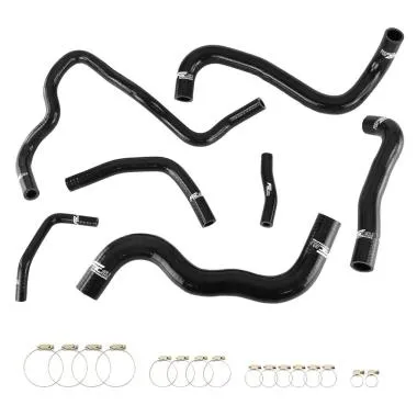Kit furtunuri silicon lichid racire radiator FMIC.EU pentru Honda Civic X 10 1.5L,  negru - FMIC-1002-B