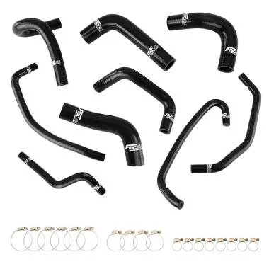 Kit furtunuri silicon radiator lichid racire FMIC.EU pentru Mazda Miata MX-5 1.8L 1994-1997,  negru - FMIC-2512-B