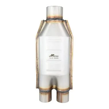 Convertor catalitic universal JRSpec Euro 2 pentru motoare 1.6-4.0L,  intrare/iesire 63mm / 57mm - JRSPEC-CAT-027