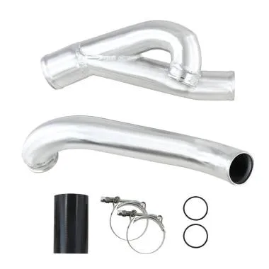Kit charge pipe argintiu FMIC.EU pentru BMW N54 135i 335i 535i E82 E90 E60 2007-2013 - FMIC-CP-18