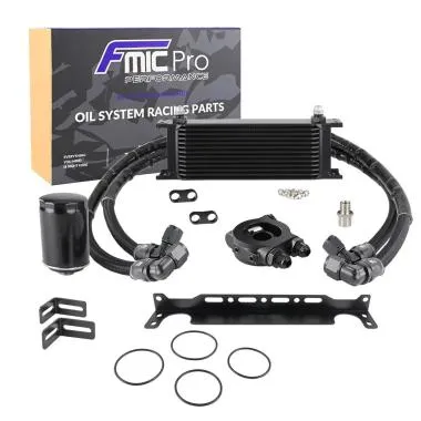 Kit radiator ulei motor cu termostat FMIC.Pro pentru Audi A3 TT,  Seat,  Skoda,  VW Volkswagen Golf GTI - FP-OKIT-151
