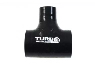 Silicone connector T-Piece TurboWorks Black 77-32mm - CN-SL-1183