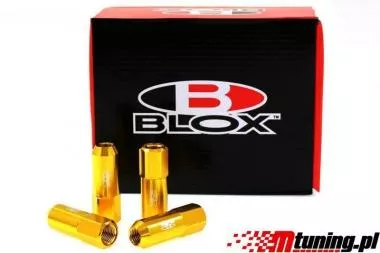 Racing Lug Nuts Blox Replica 60mm M12x1.5 Gold - DS-NK-309