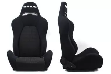 Racing seat DRAGO BRIDE BLACK material - MN-FO-023