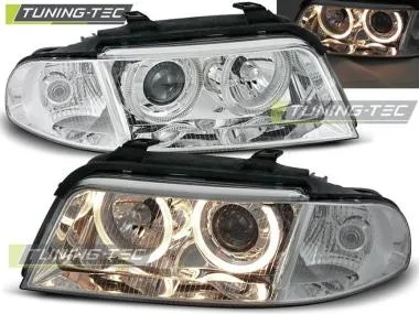 Faruri Angel Eyes pentru Audi A4 B5 99-00 Tuning-Tec - LPAU12